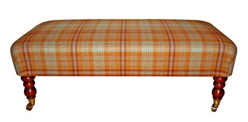Scottish Wool Footstool
